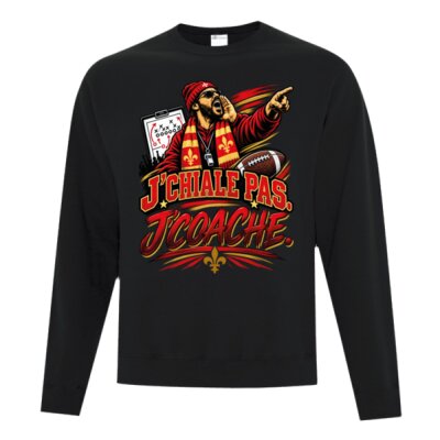 CREWNECK - J'COACHE. Vignette